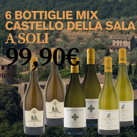 BOX 6 bottiglie di Mix Castello della Sala Antinori