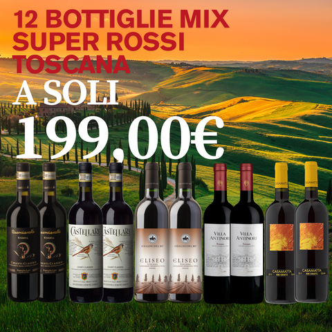 SUPER BOX 12 bottiglie di Capolavori Toscana