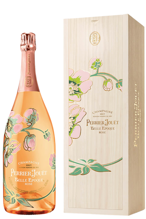 Champagne Belle Epoque Rosè Jèroboam 2007 Cassetta di Legno Perrier-Jouët