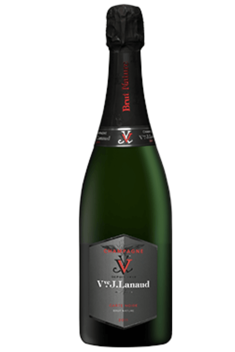 Champagne Carte Noir Brut Nature Millésime 2011 Champagne Veuve J.Lanaud