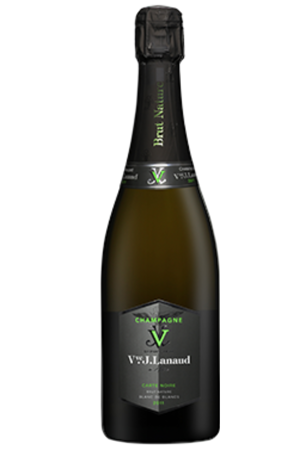 Italy Millésime Sparkle Carte Blanc - Champagne – Nature Brut Blancs de Cham 2012 Noir