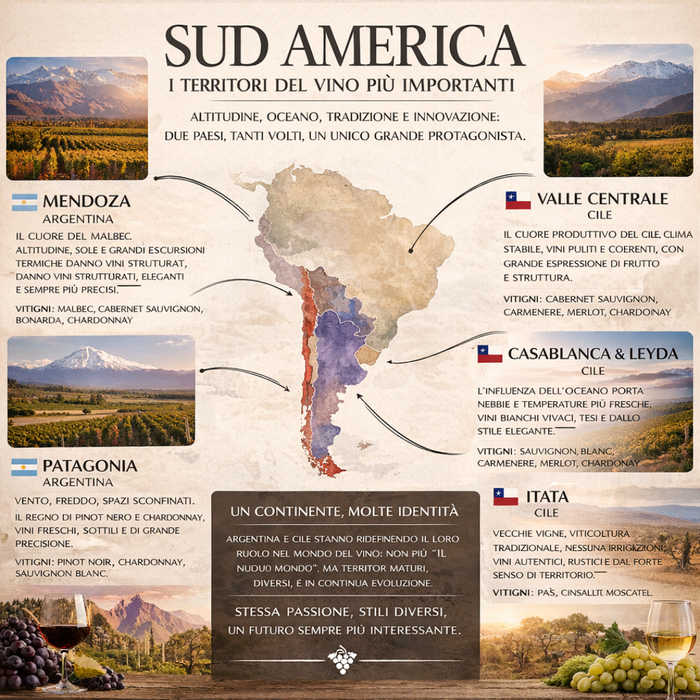 Sud America nel bicchiere: i territori del vino che stanno ridefinendo il gioco