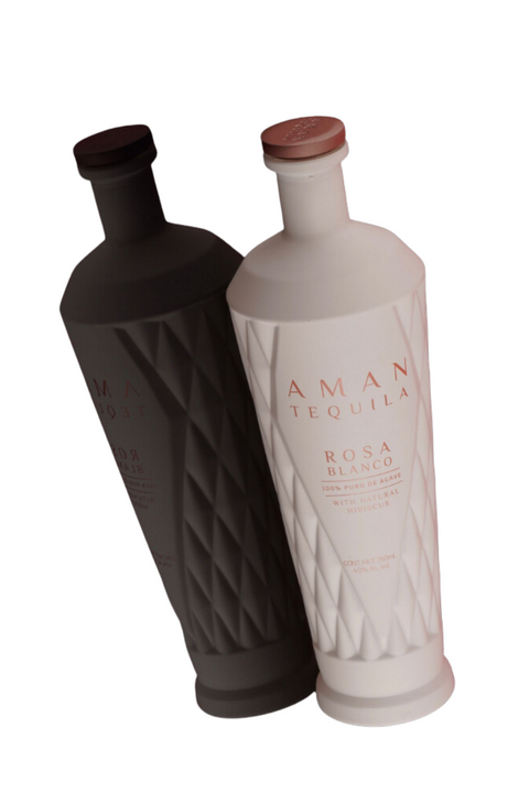 Amán Tequila Blanco Rosa