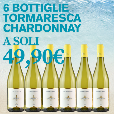 BOX 6 bottiglie di Tormaresca Chardonnay