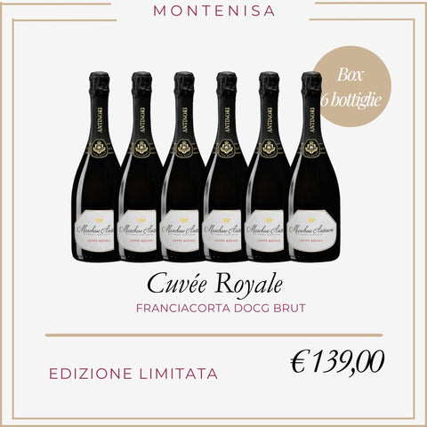 BOX Franciacorta Antinori Montenisa, 6 bottiglie da 75cl