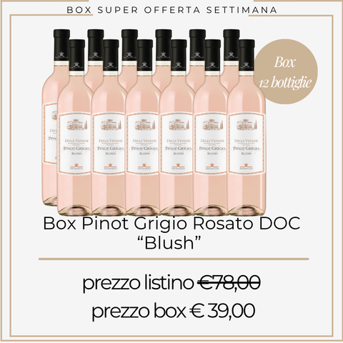 BOX Pinot Grigio Rosa DOC, 12 bottiglie da 75cl