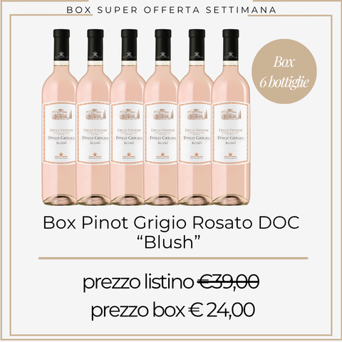 BOX Pinot Grigio Rosa DOC, 6 bottiglie da 75cl