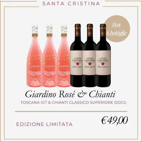 BOX Santa Cristina Toscana Antinori, 6 bottiglie da 75cl