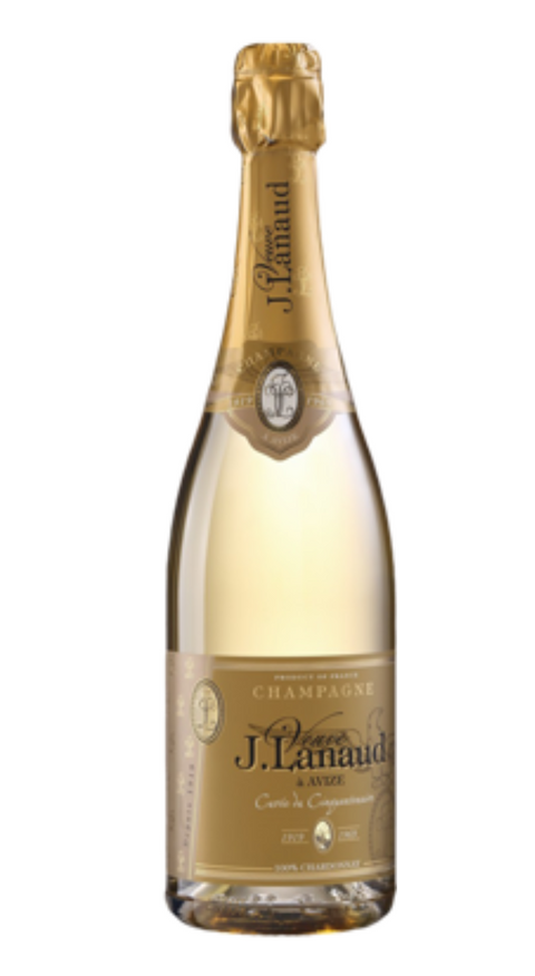 Cuvée Du Cinquantenaire Champagne Blanc de Blancs Brut Magnum Champagne Veuve J.Lanaud