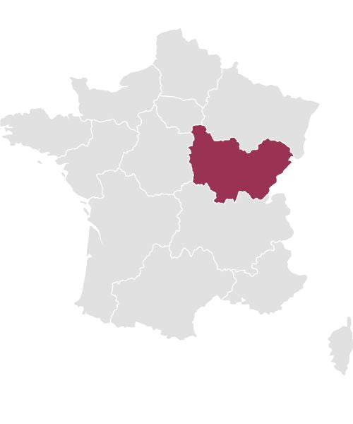 Mappa Borgogna