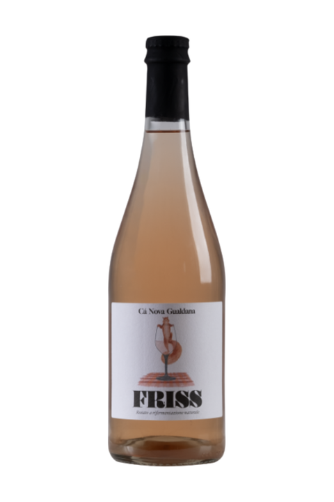 “Friss” Rosato Frizzante Val Tidone IGT 2024 Bio Ca'Nova Gualdana