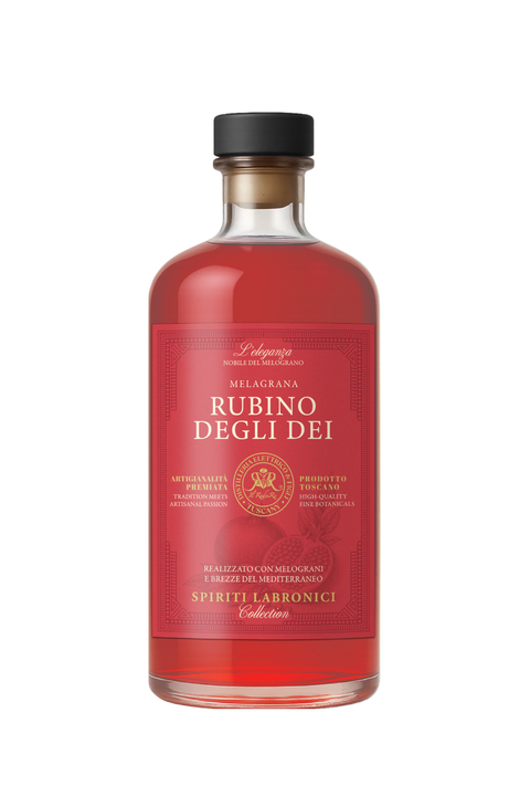"Rubino degli Dei" Liquore al melograno Distilleria Elettrico