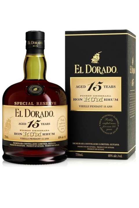Rum El Dorado 15 YO Astucciato