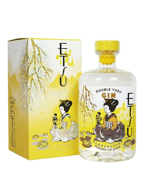 Etsu Double Yuzu Gin - Cased