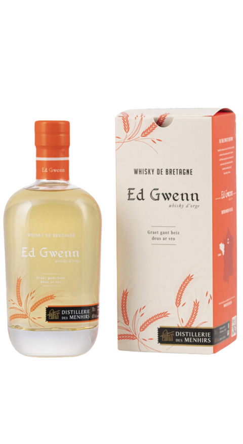 Whisky Ed Gwenn  Distillerie des Menhirs Astucciato