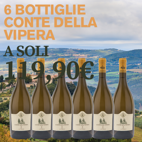 BOX 6 bottiglie Conte della Vipera