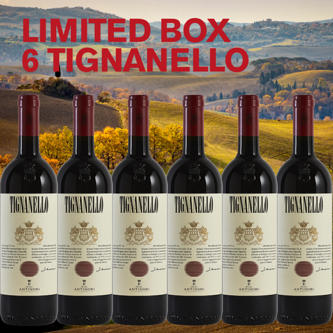 Limited Box 6 bottiglie di Tignanello