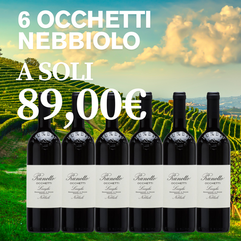 Box 6 bottiglie Occhetti Nebbiolo Antinori