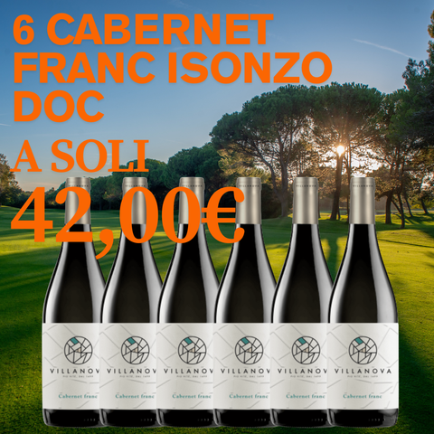 BOX Cabernet Franc Isonzo, 6 bottiglie da 0,75l