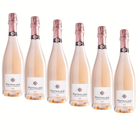 Box "Selezione Tutti i Giorni", 6 bottiglie da 0,75 di Franciacorta Rosè DOCG Brut