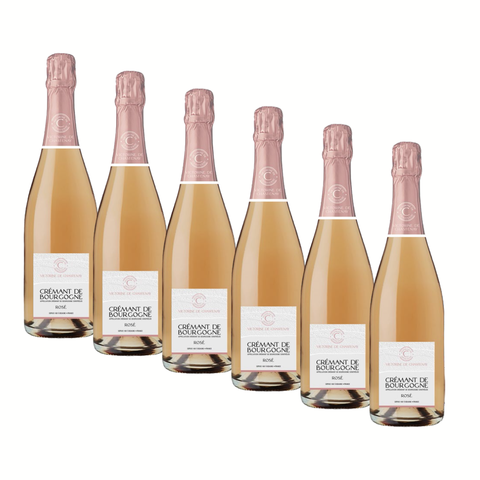 Box "Selezione Tutti i Giorni", 6 bottiglie da 0,75 di Cremant de Bourgogne Rosé Brut