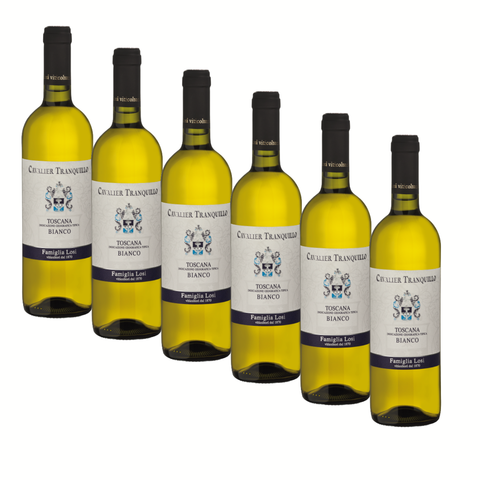 Box "Selezione Tutti i Giorni", 6 bottiglie da 0,75 di Bianco Toscana IGT
