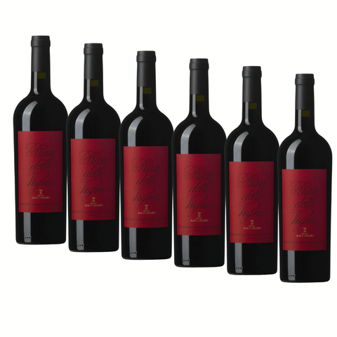 Box "Selezione Tutti i Giorni", 6 bottiglie da 0,75 di Pian delle Vigne Rosso Montalcino DOC
