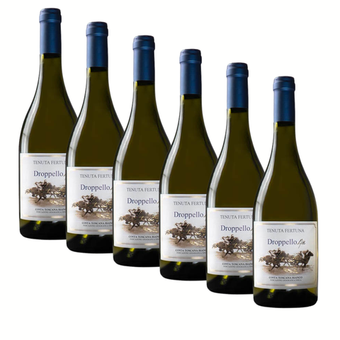 Box "Selezione Tutti i Giorni", 6 bottiglie da 0,75 di Droppello Alto Toscana Bianco IGT Bio