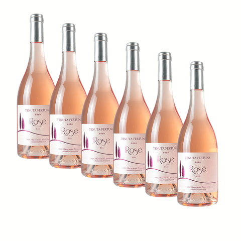 Box "Selezione Tutti i Giorni", 6 bottiglie da 0,75 di Rosato Maremma DOC