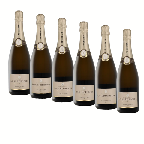 Box "Selezione Tutti i Giorni", 6 bottiglie da 0,75 di Champagne Louis Roederer 244