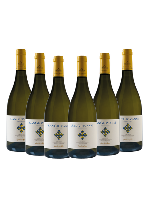 Box 6 bottiglie da 0,75l San Giovanni della Sala Orvieto 2022 Antinori