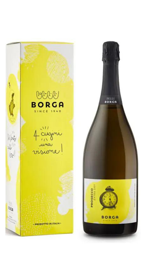 Prosecco DOC Treviso Sparkling Extra Dry Magnum Cased Borga