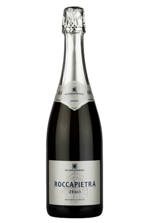 Roccapietra Zero Metodo Classico Pinot Nero Pas Dosè Scuropasso