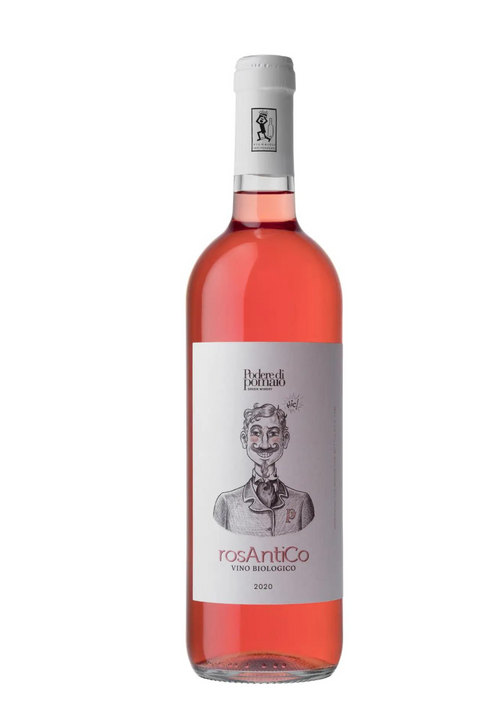 Rosantico Toscana Rosato IGT 2023 Orgánico Podere di Pomaio