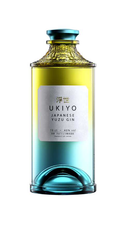 Ginebra cítrica Ukiyo Yuzu