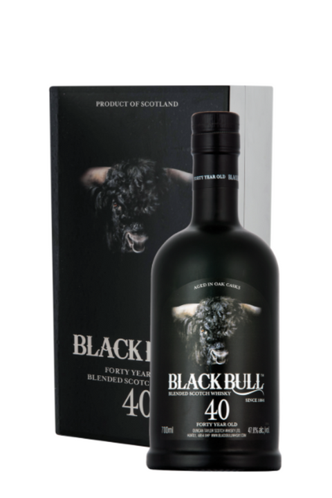 Whisky Black Bull 40 YO World's First 100 Proof. Limited Edition Confezione Esclusiva - Duncan Taylor
