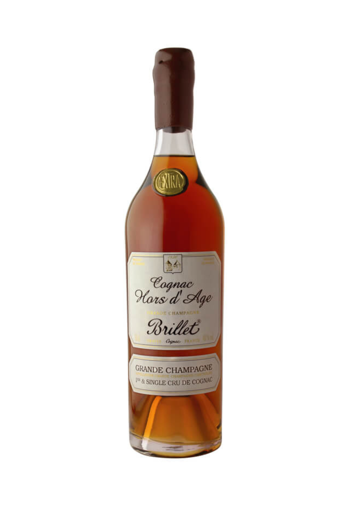 Cognac Brillet Hors D'Age Astucciato Cassa di Legno - Maison J.R. Brillet