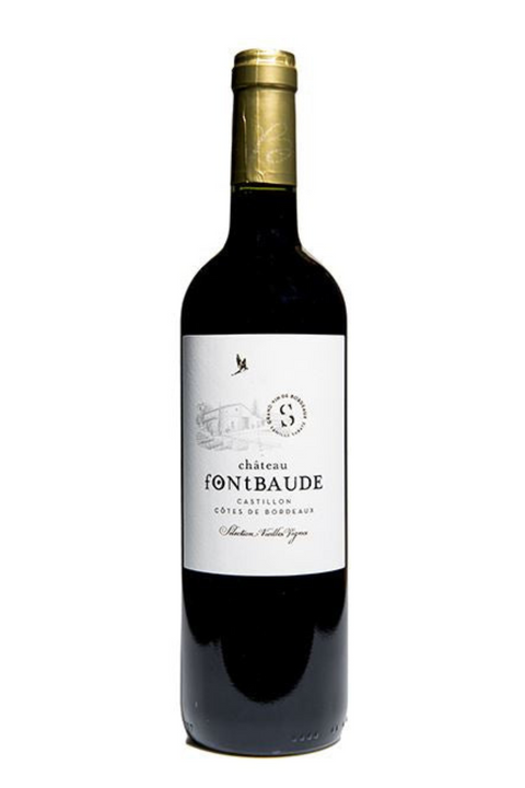 Castillon Cotes De Bordeaux "Selection de Vieilles Vignes" 2018 Bio Chateau Fontbaude