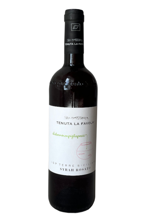 He Who Sleeps Does Not Catch Fish Terre Siciliane Rosato IGP 2021 Bio Tenuta La Favola