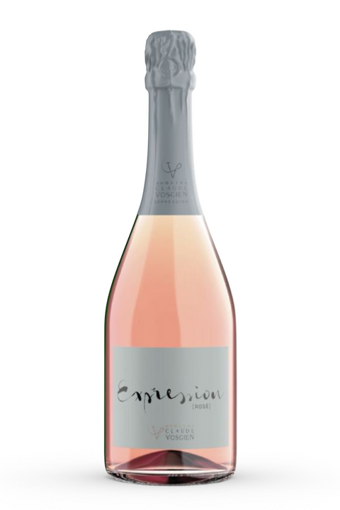 vino francese. Expression Rosè Brut Methode Traditionnelle Bio - Domaine Claude Vosgien. aperitivi,  carpacci di pesce affumicato, crudi di pesce, piatti a base di verdure. Acquistalo online su Sparkleitaly.it 