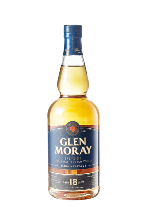 Whisky Glen Moray 18YO Single Malt Caja de madera