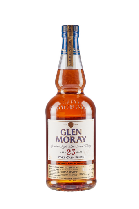 Glen Moray 25YO Whisky Single Malt Caja de madera