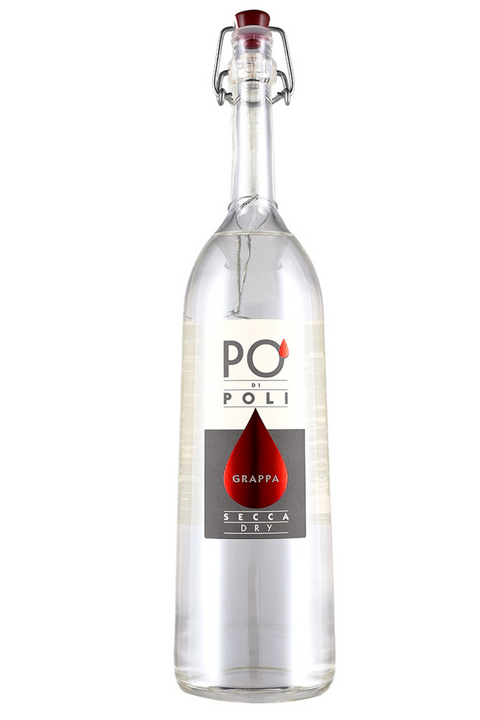 Grappa Secca Merlot "PO' di Poli"- Poli