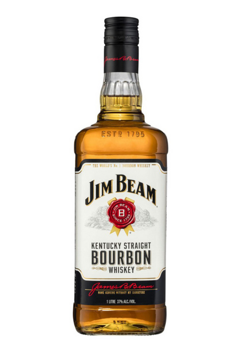 Whisky Bourbon Jim Beam "Etiqueta Blanca"