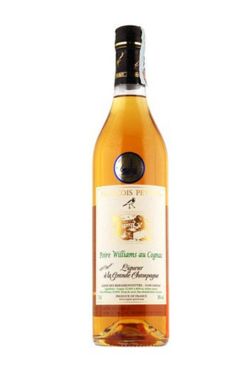 Licor de coñac y poire coñac Francois Peyrot