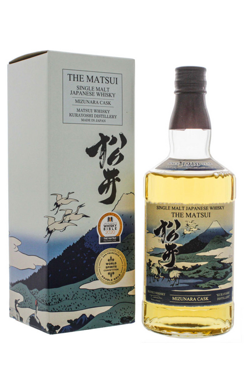 Matsui Single Malt Mizunara Cask Whisky Astucciato