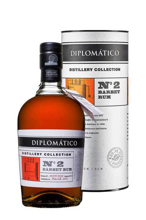 Ron Diplomàtico Distillery Collection N°2 Estuche Barbet de una sola columna